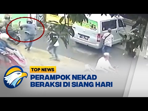 Perampok Nekad Beraksi Siang Hari di Bekasi