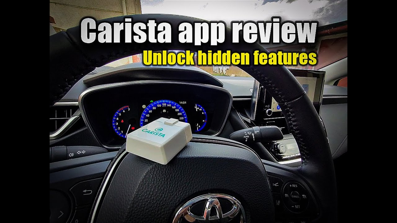 Unlock the potential of your vehicle with Carista app 