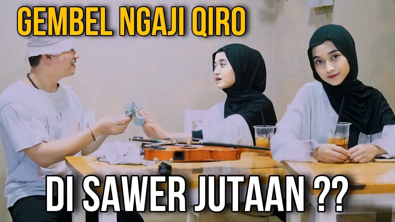 PRANK SHOLAWAT❗️GEMBEL NGAJI QIRO SEPERTI USTADZ SYAMSURI DI SAWER UKHTY CANTIK BAIK HATI