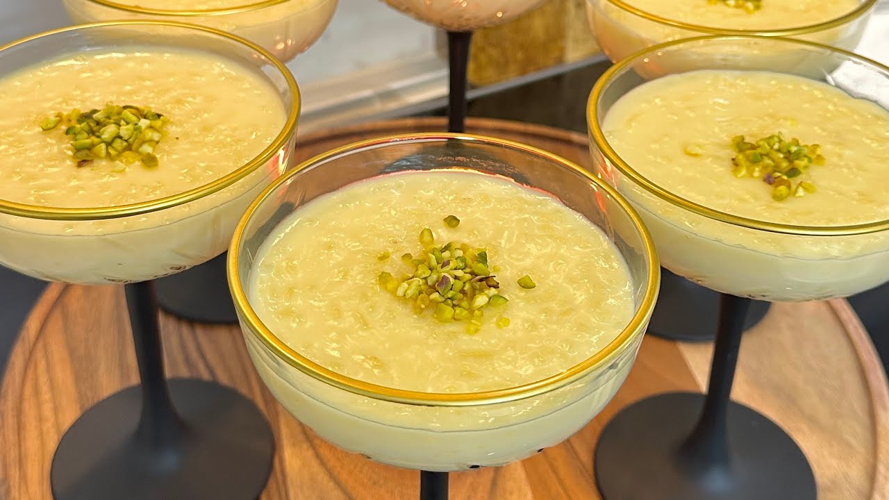 Vanilen Puding so Oriz 🤤 Najvkusnito Desert što ke go Probate 😋