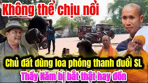 Quá sức chịu đựng, chủ đất dùng loa phóng thanh đuổi thẳng Sông Lam khỏi cổng bệnh viện.