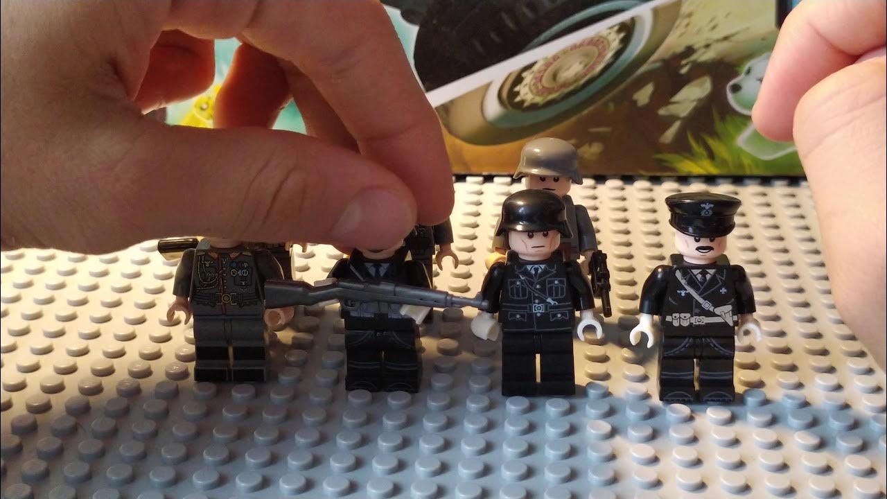 лего Пак немцев по второй мировой войне - YouTube