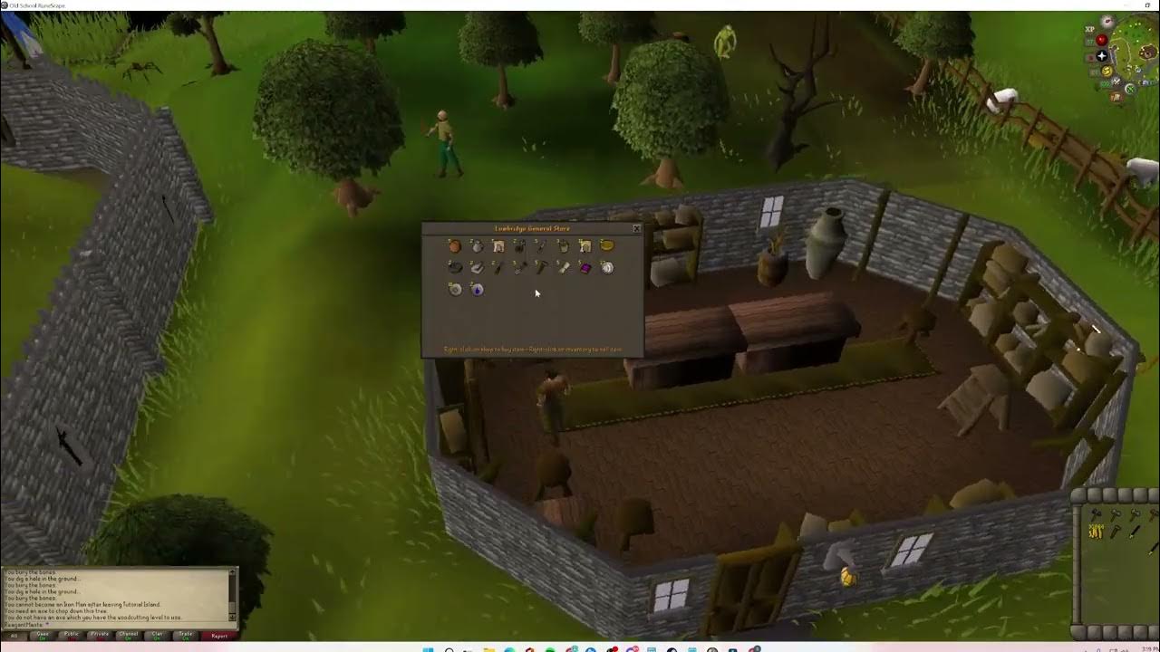 Where to Buy A Spade in OSRS YouTube