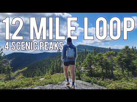 This Is Probably My New Favorite Loop Hike in New Hampshire! | the Baldface Loop (Plus Extra Peaks!) — free youtube stock footage