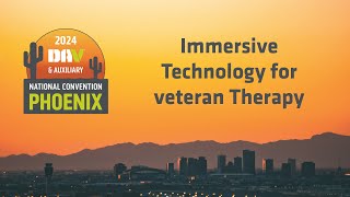 VA Immersive demos virtual reality therapy technology