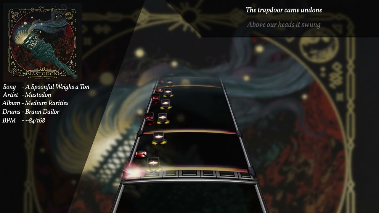 Mastodon - A Spoonful Weighs a Ton (Drum Chart)