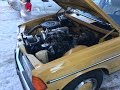 Mercedes Benz W123 200D  cold start Challenge