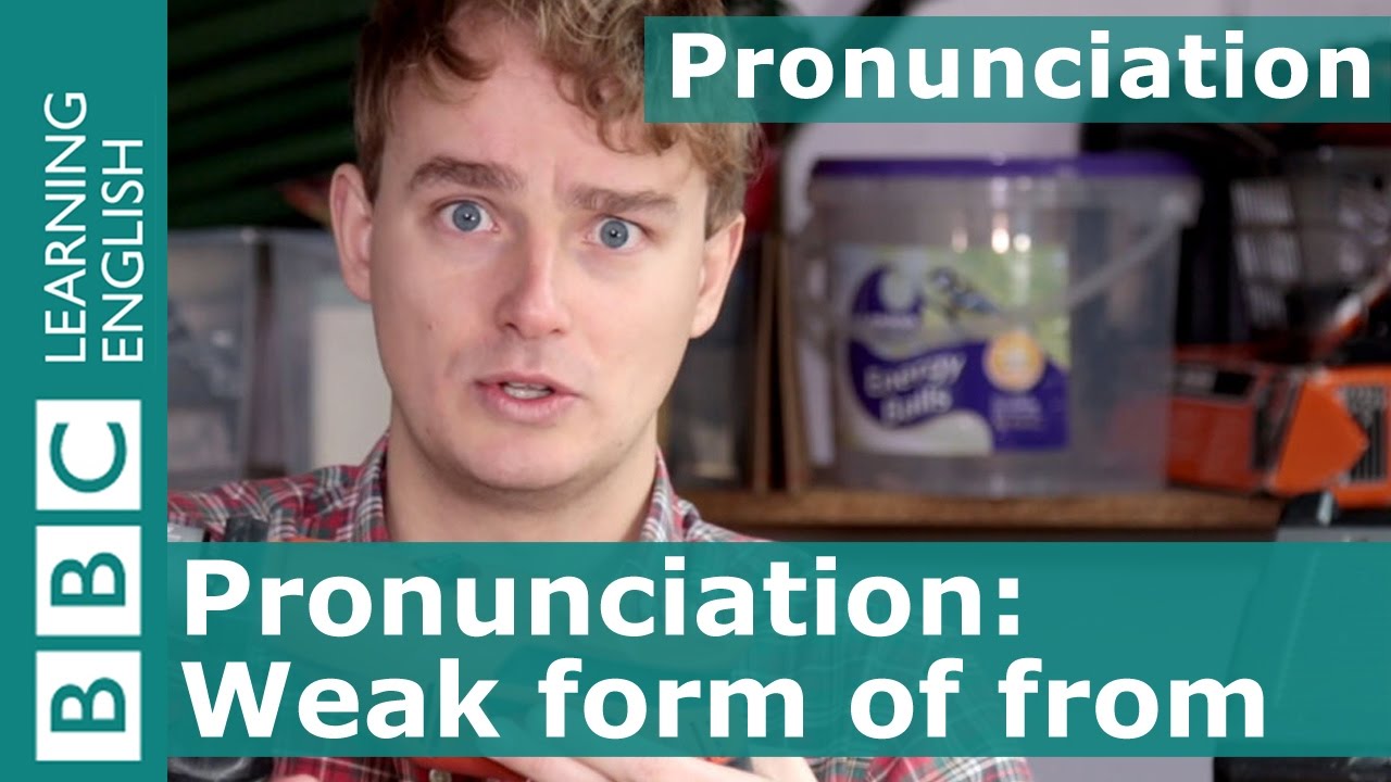 Pronunciation from YouTube