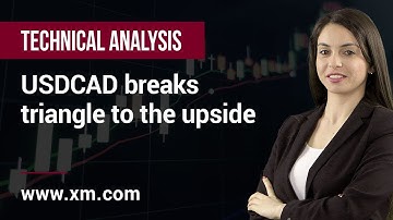 Technical Analysis: 25/04/2019 - USDCAD breaks triangle to the upside