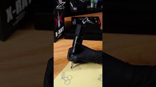 Today's tattoo practice:Simple patterns #tattoo #tattootutorial #tattooartist #tattoomachine