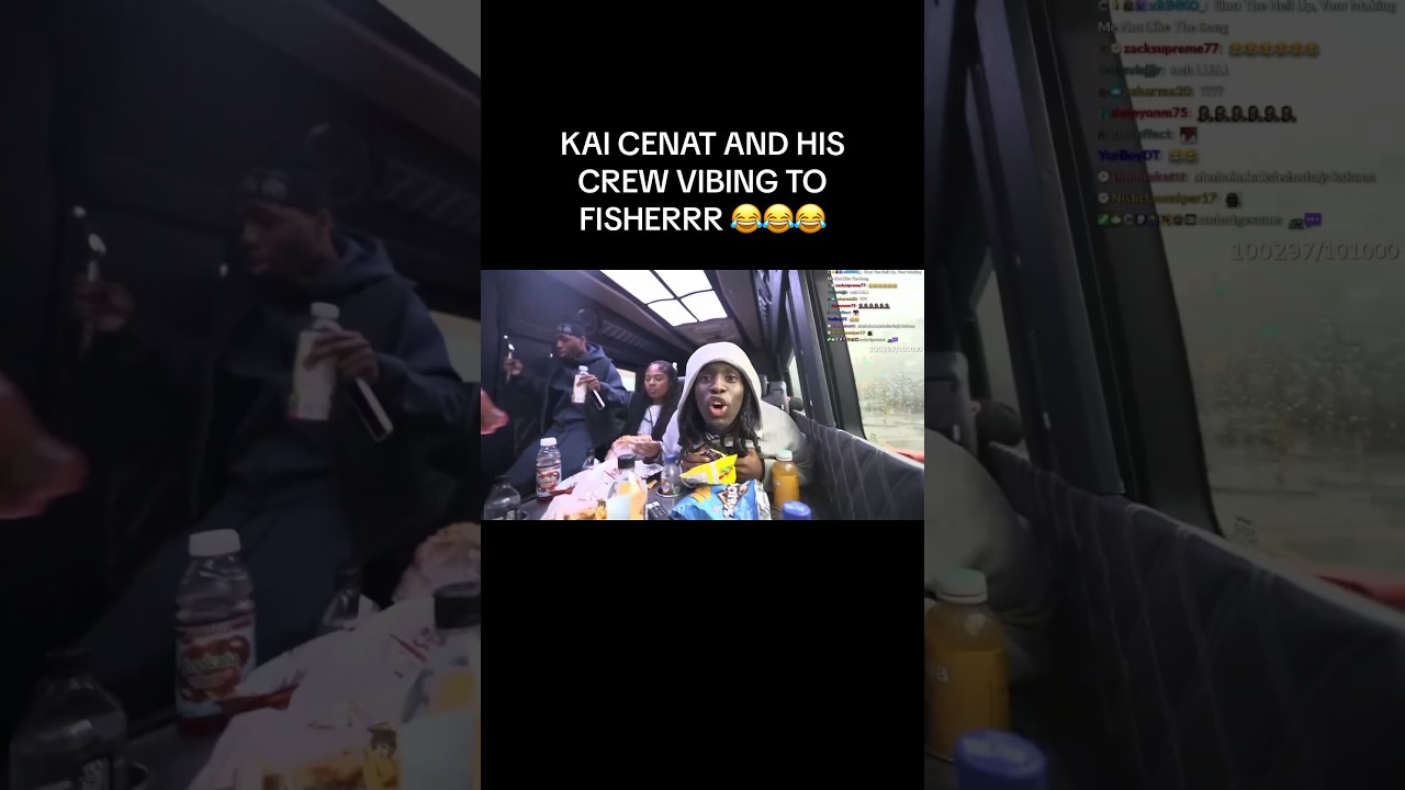 Kai Cenat’s remix to Fisherrr #trending #viral #tiktok