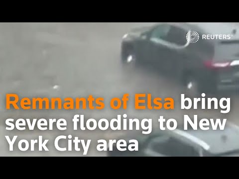 Remnants of Elsa bring severe flooding to New York City area