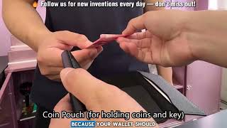 NeoClip Wallet – The Slim, Secure Wallet with Find‑My‑Wallet Magic