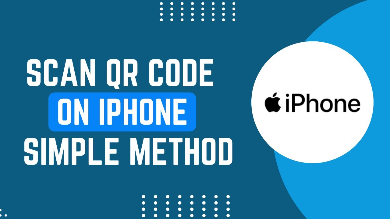 How To Scan Qr Codes On Your iPhone? iOS QR Code Scanner ! - YouTube