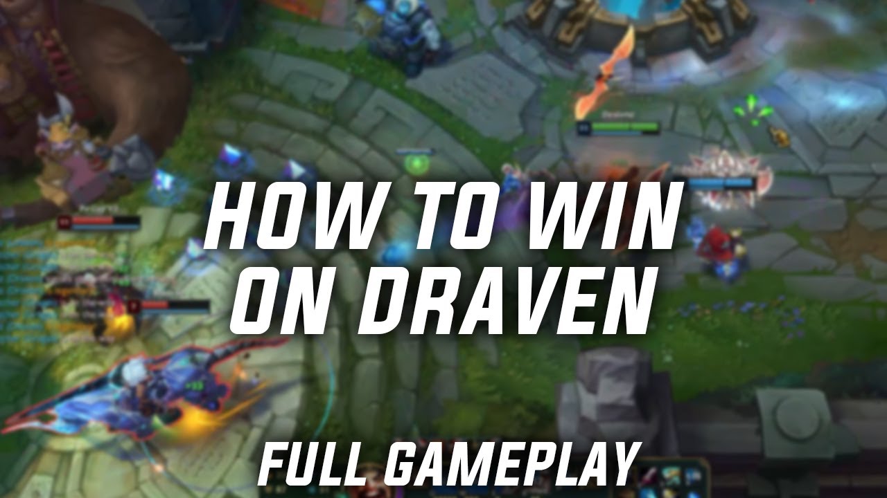 How To Win On Draven With Good CS and Good KDA [Full Gameplay] YouTube
