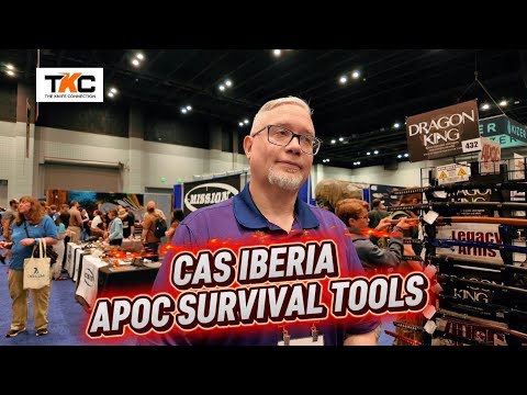 CAS IBERIA/APOC SURVIVAL TOOLS at Blade Show Atlanta 2026. So much to see !