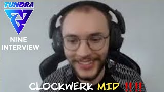 TUNDRA NINE INTERVIEW AFTER TAKE DOWN OG - WHY WE PICK CLOCKWERK MID - DPC WEU TOUR 3 DOTA 2
