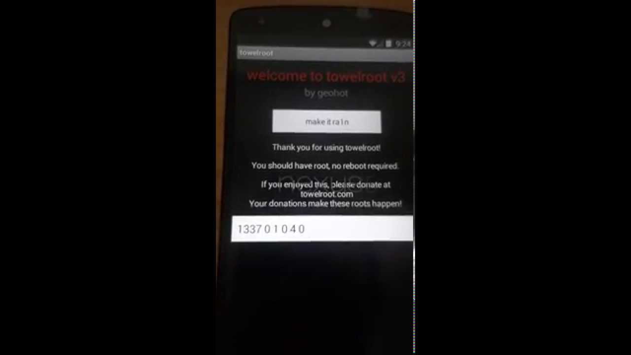 welcome to towelroot v3