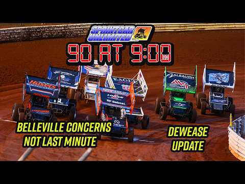 SprintCarUnlimited 90 at 9 for Wednesday, Sept. 9th: Belleville concern was ongoing, Dewease update - dirt track racing video