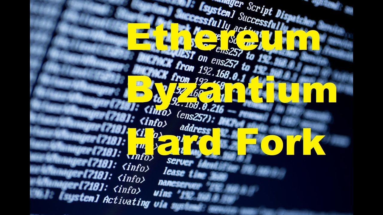 ethereum byzantium hard fork