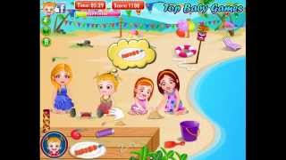 Baby Hazel: Beach party online game screenshot 2