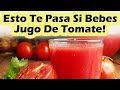 BENEFICIOS DEL JUGO DE TOMATE - YouTube