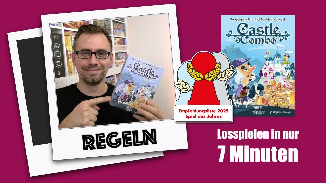 #Regeln - Castle Combo (Catch Up Games / Kosmos) | Flottes kleines Spiel - schnell erlernt