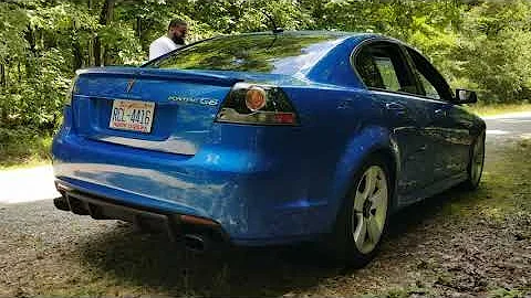 2009 Pontiac G8 GT.  RCR Dominator pro, pacesetters, x-pipe, Flowmaster 40s.