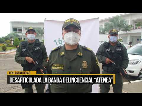 Desarticulada banda delincuencial "Atenea"