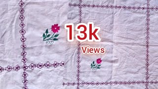 Flower Rumal Design Banaye