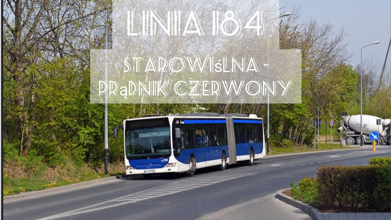 Mercedes-Benz O530G Citaro DC709 - MPK Kraków Linia 184  🎵 ZF Ecomat 🎵