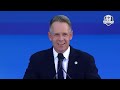 Luke Donald's Inspiring Opening Ceremony Speeches | 2023 Ryder Cup | 2025 Ryder Cup