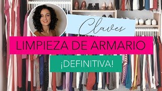 TIPS para hacer limpieza de armario  | Claves decluttering ropa cambio temporada | JOANA PATIKAS