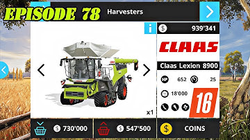 FS 16. Timelapse # 78. I bought a big combine harvester.