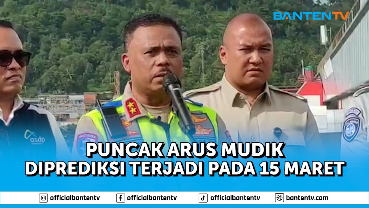 PUNCAK ARUS MUDIK DIPREDIKSI TERJADI PADA 15 MARET