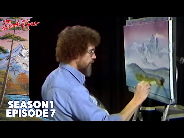 Bob Ross - Autumn Mountain (Season 1 Episode 7)