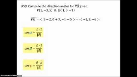 11 2 3D vector examples video