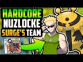 Can lt surges best team beat pokmon platinum hardcore nuzlocke