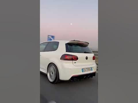 Golf 6 R Exhaust Flames sound mk6🔥 - YouTube