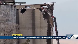 Grain elevators near 33rd and Cornhusker Highway to be demolished over next year
