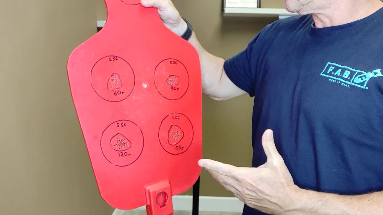 Falling Target Fab Defense EFT (Electronic Falling Target) - YouTube