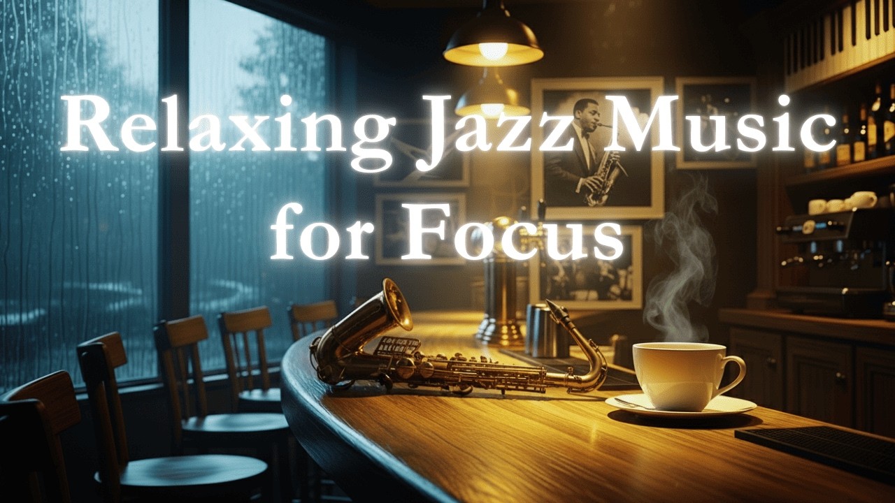 ☕ Coffee Jazz Lofi 🎷 | RELAXING Jazz Music for Focus, Study & Coffee Time