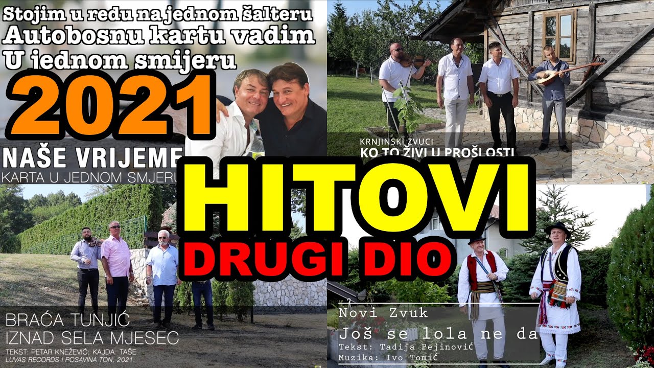 Izvorna muzika - Hitovi 2021 Vol. 2 (Official Video) Novi Zvuk Nase Vrijeme Ivica Bejic Bistro Vrelo