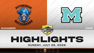NBHL Pittsburgh West Tier 3: Pittsburgh Buccaneers vs. McKeesport Cudas Highlights (07/26/2026)