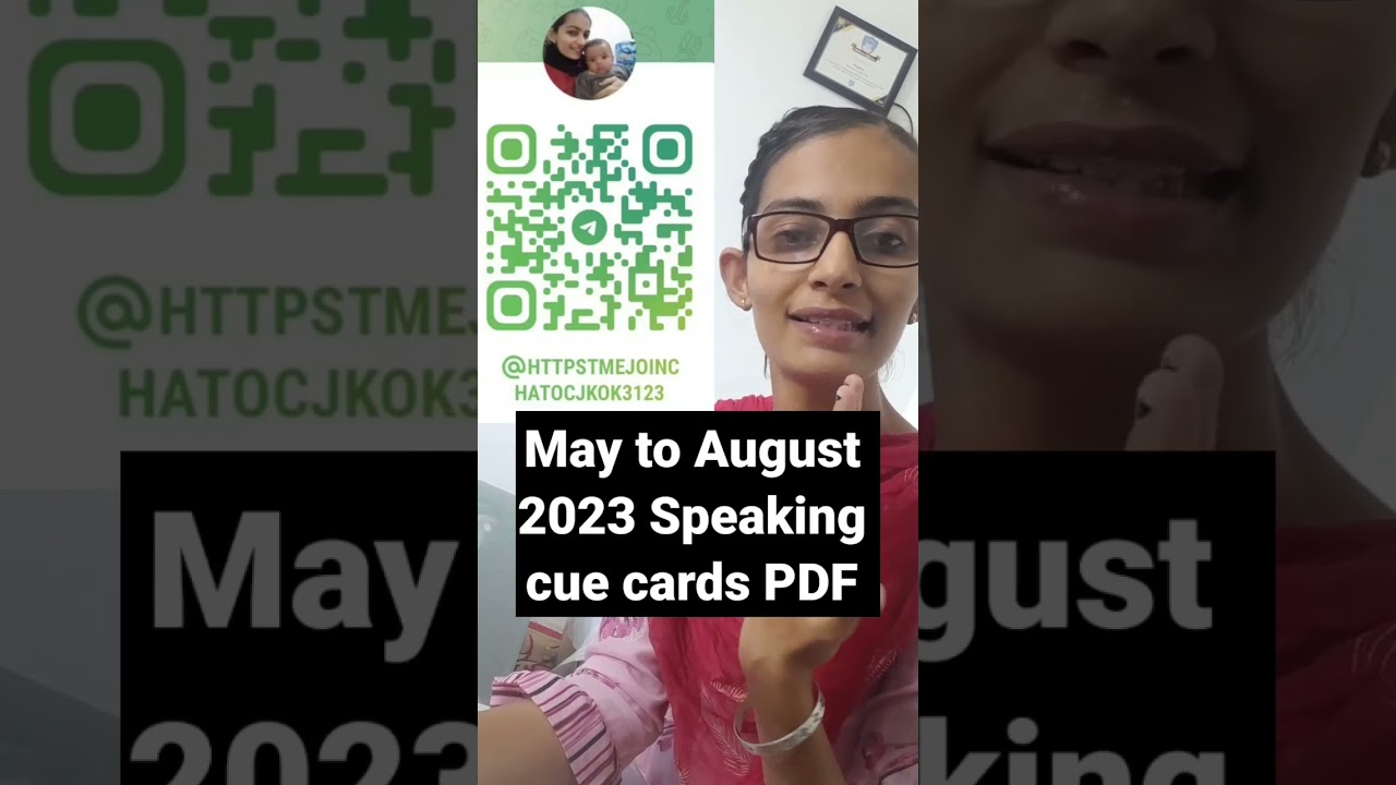 Free Cue Card PDF May to August 2023 