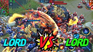 MOBILE LEGENDS LORD VS LORD | MOBILE LEGENDS RED VS BLUE TEAM