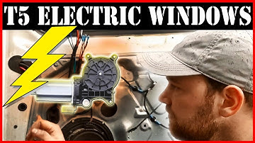 How to: VW T5 Fitting Electric Windows | Auto Closure Sesame Upgrade Campervan Conversion Vanlife