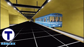 Roblox Stockholm Subway Akalla - Husby Full Ride Station Tour