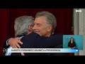 TRASPASO PRESIDENCIAL: MACRI entregó el MANDO a ALBERTO FERNÁNDEZ