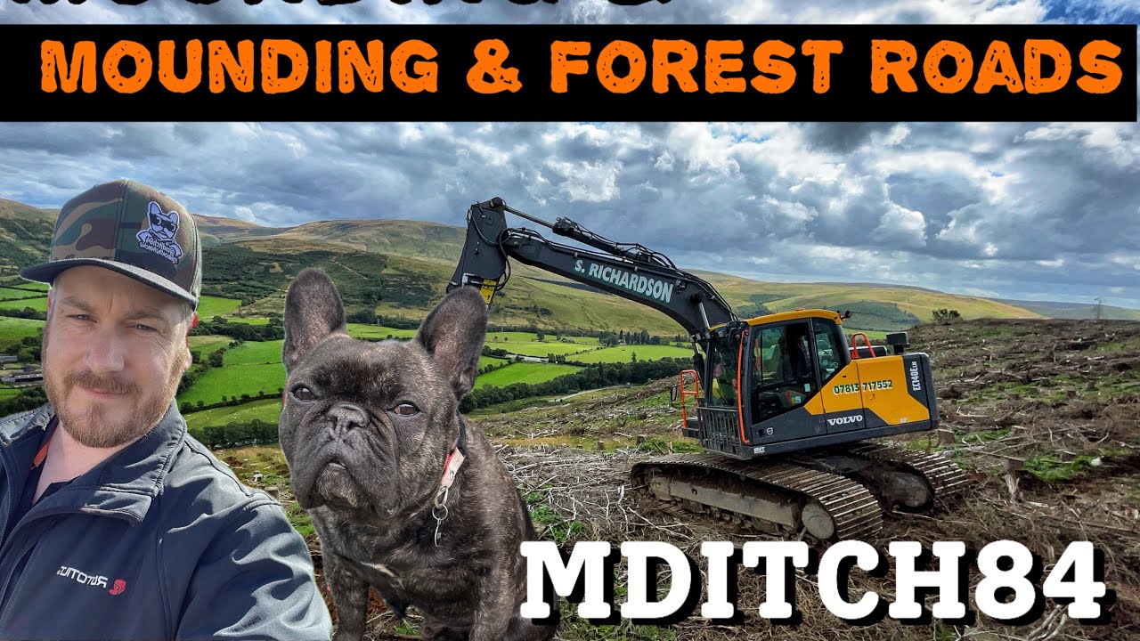 Mounding & Roads, Volvo EC140, Ep4